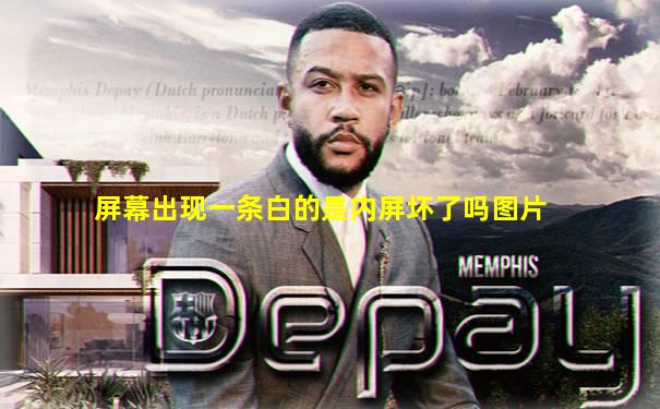 屏幕出现一条白的是内屏坏了吗图片