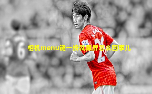 相机menu键一按就黑屏怎么回事儿