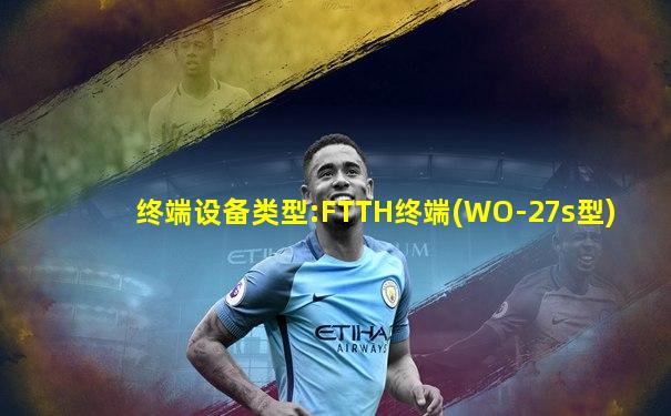 终端设备类型:FTTH终端(WO-27s型)